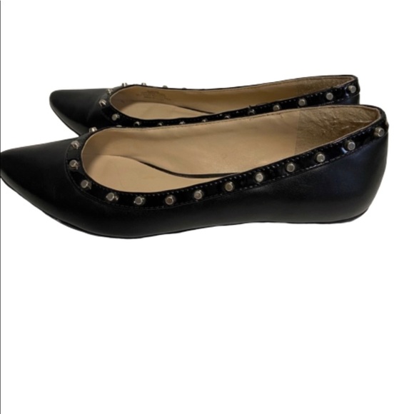 BCBGeneration Women’s studded black flats Size 6B/36 - Picture 3 of 6